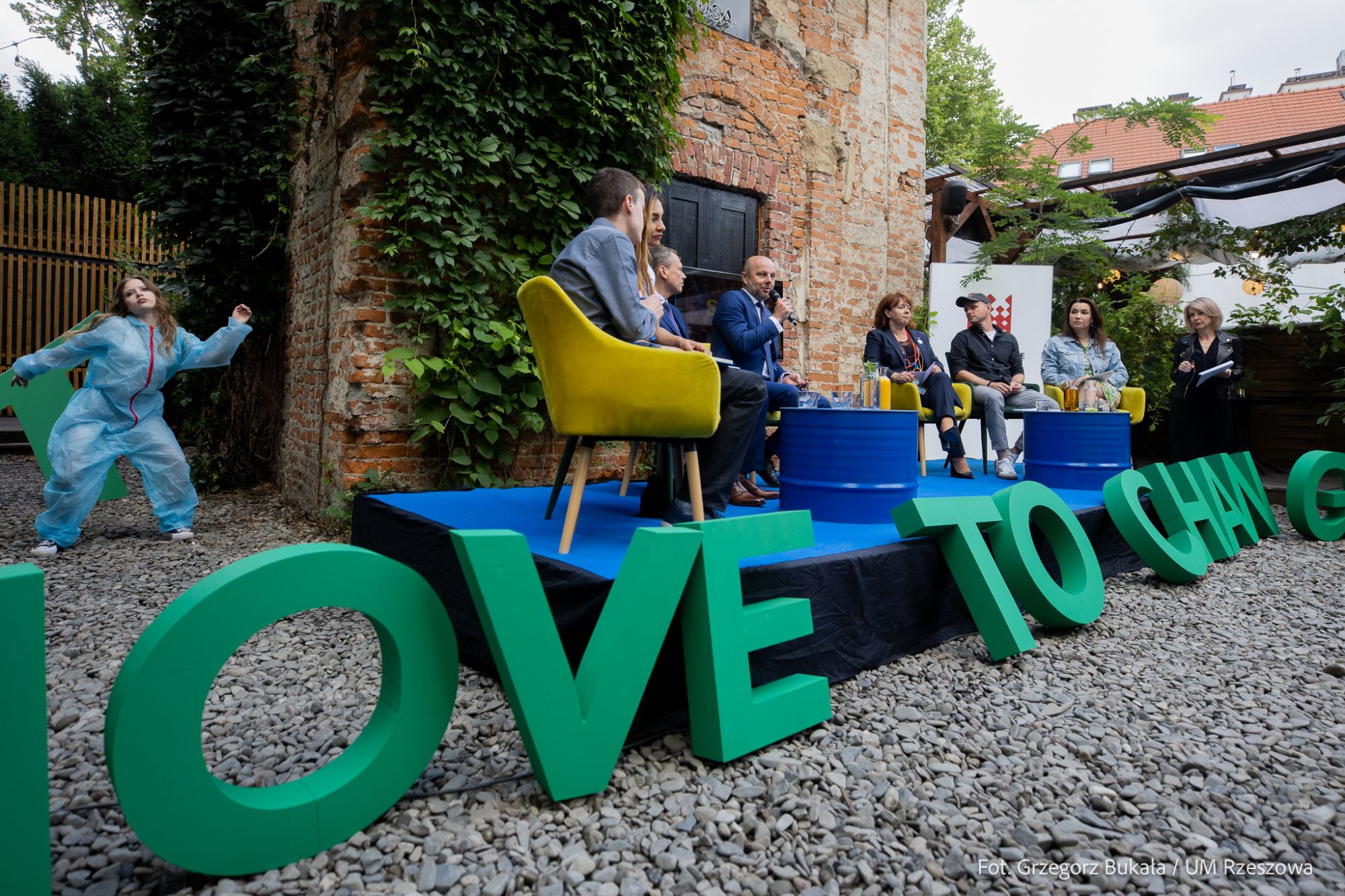 zdjęcie z konferencji prasowej Wsch&oacute;d Kultury Europejski Stadion Kultury, fot. Sebastian Augustyn